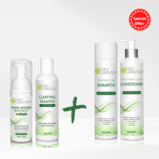 Deluxe Kit: Nano Mousse, Clarifying Shampoo & Aftercare - My Store